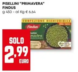 Pam Pisellini "primavera" FINDUS offerta