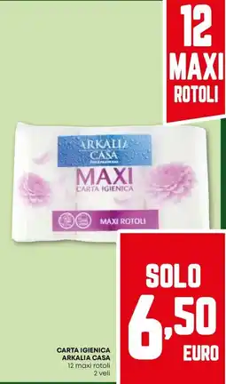 Pam Carta igienica ARKALIA CASA offerta