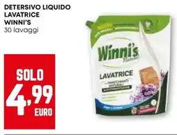 Pam Detersivo liquido lavatrice WINNI'S offerta