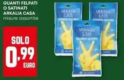 Pam Guanti felpati o satinati ARKALIA CASA offerta