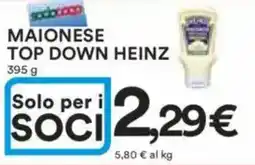 Ipercoop Maionese top down HEINZ offerta