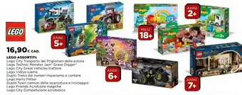 Ipercoop Lego Assortiti: Lego City Transporto dei Prigionieri della Polizia offerta