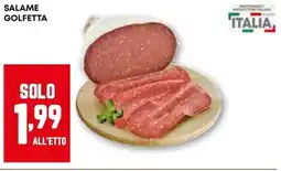 Pam Salame GOLFETTA offerta