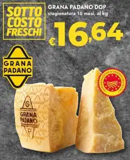Bennet Grana padano DOP offerta