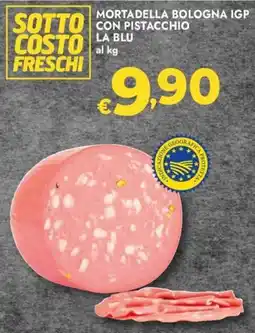 Bennet Mortadella bologna igp con pistacchio LA BLU offerta
