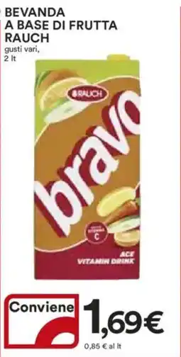 Ipercoop Bevanda a base di frutta RAUCH offerta
