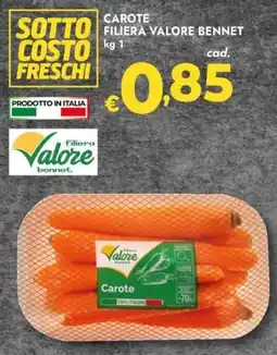 Bennet Carote filiera VALORE BENNET offerta