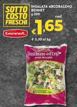 Bennet Insalata arcobaleno BENNET offerta
