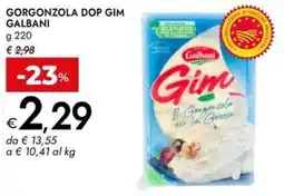 Bennet D'origin gorgonzola DOP gim GALBANI offerta