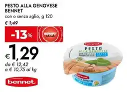 Bennet Pesto alla genovese BENNET offerta