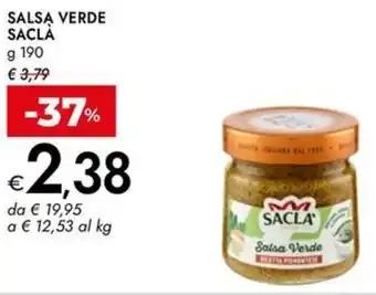 Bennet Salsa verde SACLA offerta