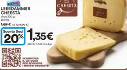 Ipercoop Leerdammer CHEESTÀ offerta