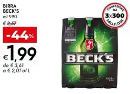 Bennet Birra BECK'S offerta