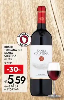Bennet Rosso toscana IGT SANTA CRISTINA offerta