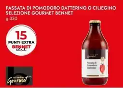 Bennet Passata di pomodoro datterino o ciliegino selezione GOURMET BENNET offerta