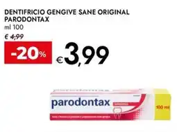 Bennet Dentifricio gengive sane original PARODONTAX offerta