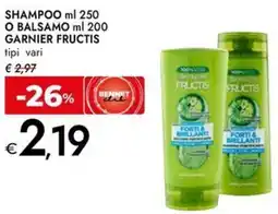 Bennet Shampoo o balsamo GARNIER FRUCTIS offerta