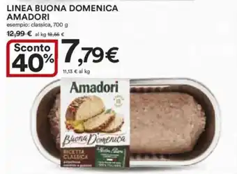 Ipercoop Linea buona domenica AMADORI offerta