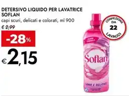 Bennet Detersivo liquido per lavatrice SOFLAN offerta