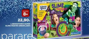 Ipercoop Laboratorio Super Slime Mostri Orripilanti offerta