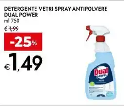 Bennet Detergente vetri spray antipolvere DUAL POWER offerta