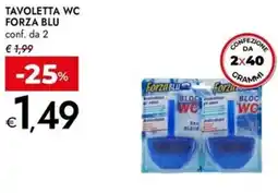 Bennet Tavoletta wc FORZA BLU offerta