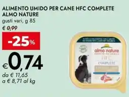 Bennet Alimento umido per cane hfc complete ALMO NATURE offerta