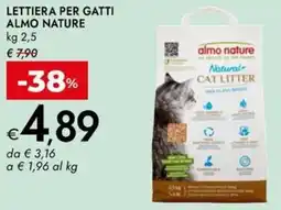 Bennet Lettiera per gatti ALMO NATURE offerta