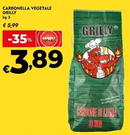 Bennet Carbonella vegetale GRILLY offerta