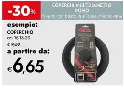 Bennet Coperchi multidiametro domo coperchio offerta