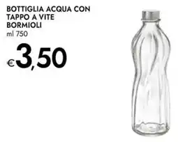 Bennet Bottiglia acqua con tappo a vite BORMIOLI offerta