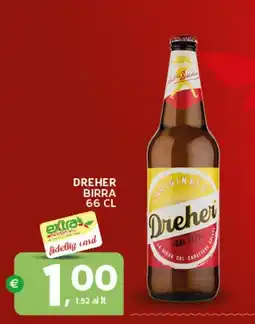 Extra Supermercati Dreher birra offerta