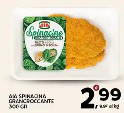 Extra Supermercati Aia spinacina grancroccante offerta