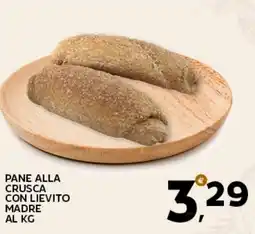 Extra Supermercati Pane alla crusca con lievito madre al kg offerta