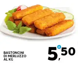 Extra Supermercati Bastoncini di merluzzo al kg offerta