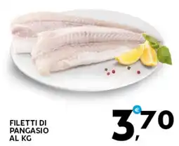 Extra Supermercati Filetti di pangasio al kg offerta