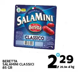 Extra Supermercati Beretta salamini classici offerta