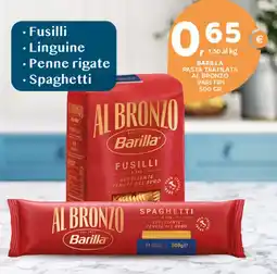 Extra Supermercati Barilla pasta trafilata al bronzo vari tipi offerta