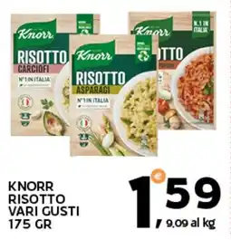 Extra Supermercati Knorr risotto vari gusti offerta