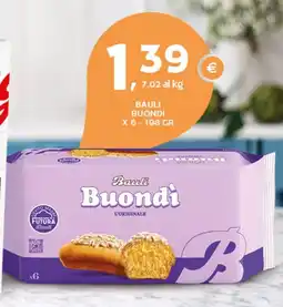 Extra Supermercati Bauli buondi x 6 offerta