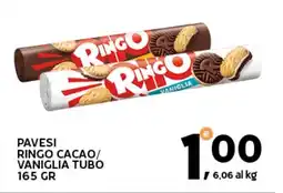 Extra Supermercati Pavesi ringo cacao/ vaniglia tubo offerta
