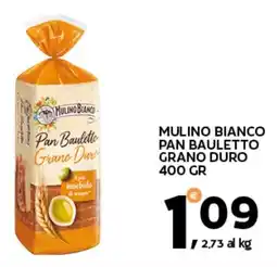 Extra Supermercati Mulino bianco pan bauletto grano duro offerta
