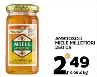 Extra Supermercati Ambrosoli miele millefiori offerta