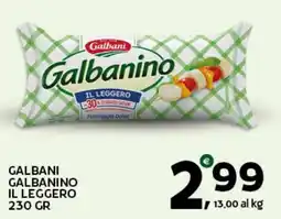 Extra Supermercati Galbani galbanino il leggero offerta