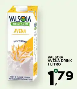 Extra Supermercati Valsoia avena drink offerta