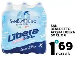 Extra Supermercati San benedetto acqua libera offerta