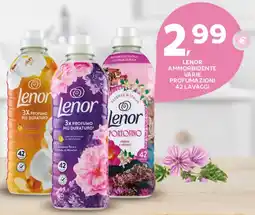 Extra Supermercati Lenor ammorbidente varie profumazioni offerta