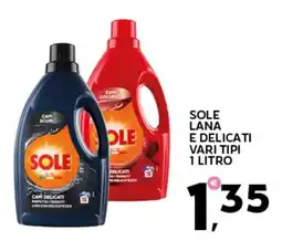Extra Supermercati Sole lana e delicati vari tipi offerta