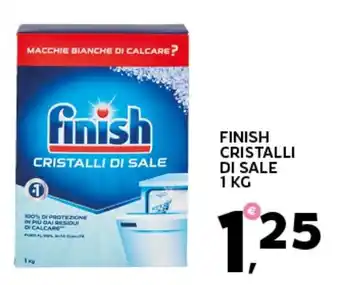 Extra Supermercati Finish cristalli di sale offerta