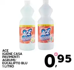 Extra Supermercati Ace igiene casa pavimenti agrumi/ eucalipto blu offerta